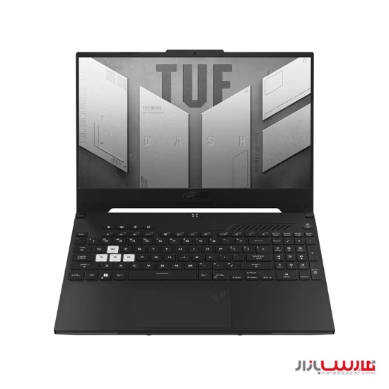 لپ تاپ ایسوس مدل Asus TUF Gaming DASH F15 FX517ZR Core i7 12th 16G 1TB SSD 8GB FHD