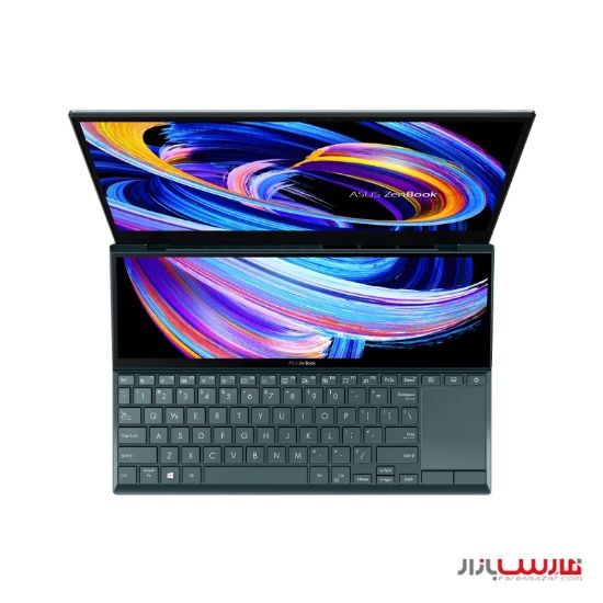 لپ تاپ ایسوس مدل Asus ZenBook Duo 14 UX482EG Core i7 11th 16G 1TB SSD intel 