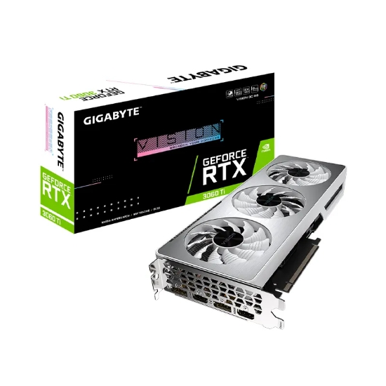 کارت گرافیک گیگابایت مدل GeForce RTX 3060 Ti VISION OC 8G rev2.0