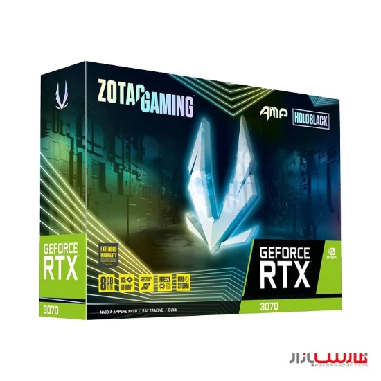 کارت گرافیک زوتک مدل Zotac Gaming GeForce RTX 3070 AMP Holo LHR 8GB