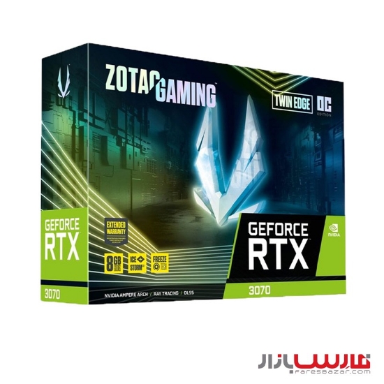 کارت گرافیک زوتک مدل Zotac Gaming GeForce RTX 3070 Twin Edge OC LHR 8GB