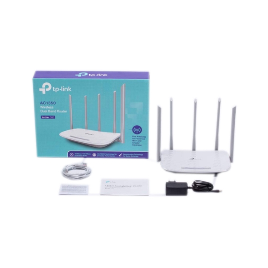 تصویر  روتر بیسیم و دوباند AC1350 برند tp-link مدل Archer C60