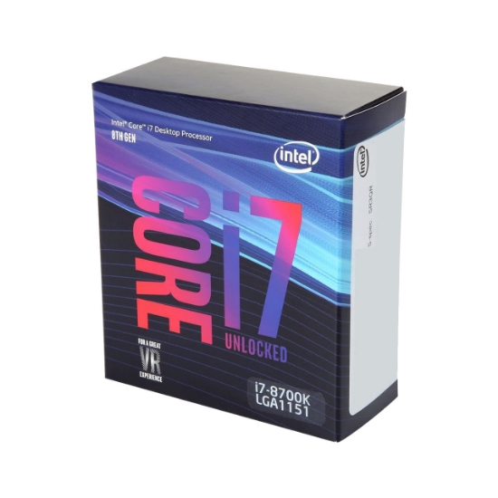پردازنده مرکزی اینتل مدل Intel Core i7 8700K Box
