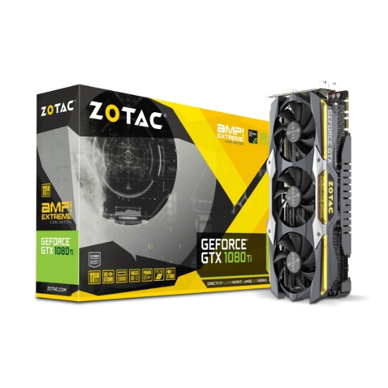 کارت گرافیک زوتک مدل Zotac GeForce GTX 1080 Ti AMP Extreme Core 11GB