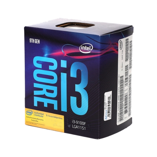 پردازنده مرکزی اینتل مدل Intel Core i3 9100F Box