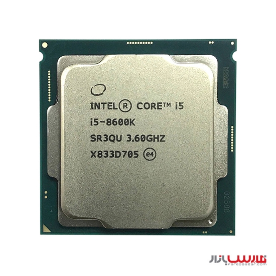 پردازنده مرکزی اینتل مدل Intel Core i5 8600K Tray