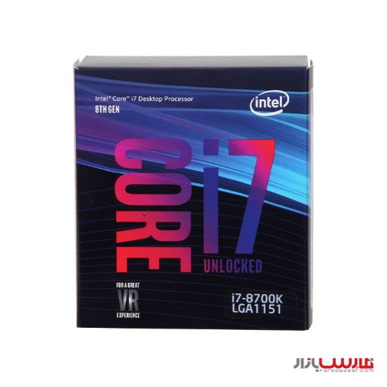 پردازنده مرکزی اینتل مدل Intel Core i7 8700K Box