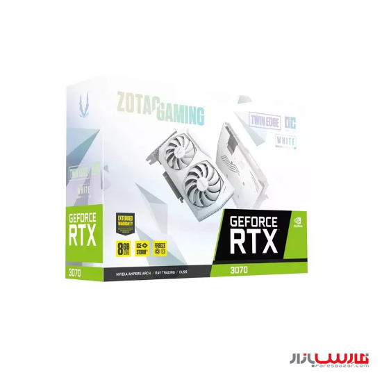 کارت گرافیک Zotac Gaming GeForce RTX 3070 Twin Edge OC White Edition LHR 8GB