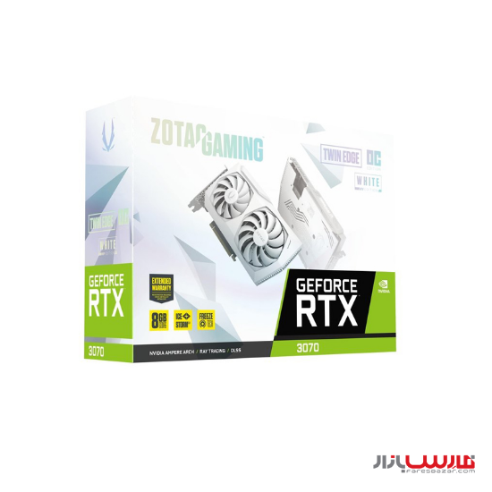 کارت گرافیک زوتک مدل Zotac Gaming GeForce RTX 3070 Twin Edge OC White Edition 8GB