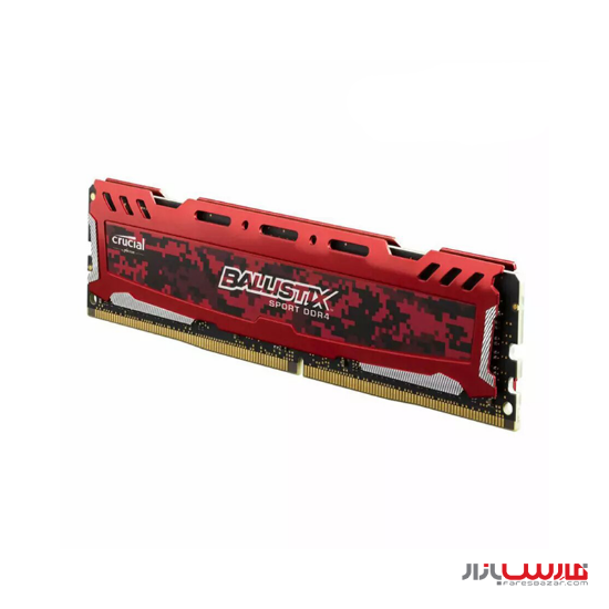 رم کروشیال Ballistix Sport LT Red DDR4 2400 UDIMM ظرفیت 8GB