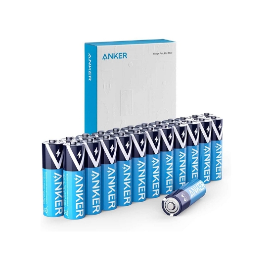باتری نیم‌قلمی آلکالاین انکر مدل Anker AAA Alkaline Batteries B1820011