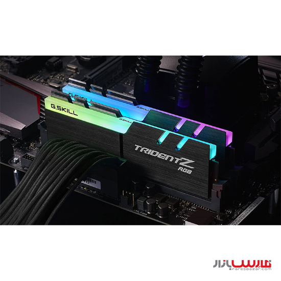 رم دسکتاپ دو کاناله جی اسکیل مدل Trident Z RGB DDR4 4400MHz CL16 ظرفیت 16 گیگابایت