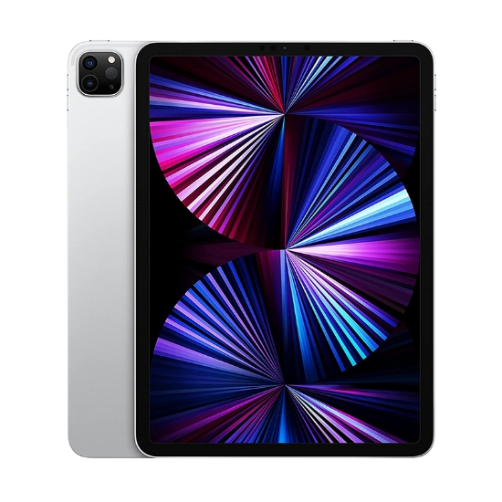 تبلت ۱۲.۹ اینچی اپل مدل iPad Pro 2021 با ظرفیت ۱۲۸ گیگابایت	 نقره‌ای