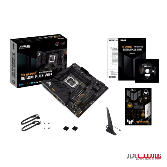 مادربرد گیمینگ ایسوس مدل Asus TUF Gaming B660M-PLUS WIFI