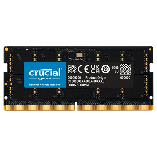 رم لپ تاپ کروشیال مدل Crucial 32GB DDR5 4800Mhz CL40 SODIMM