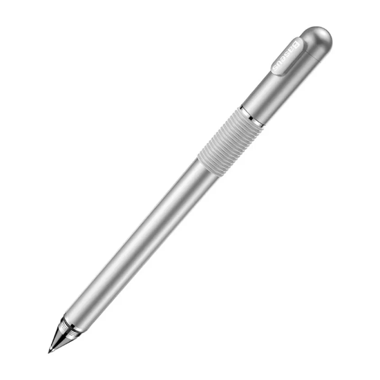 قلم لمسی بیسوس مدل Baseus ACPCL-0S Golden Cudgel Capacitive Stylus Pen Silver