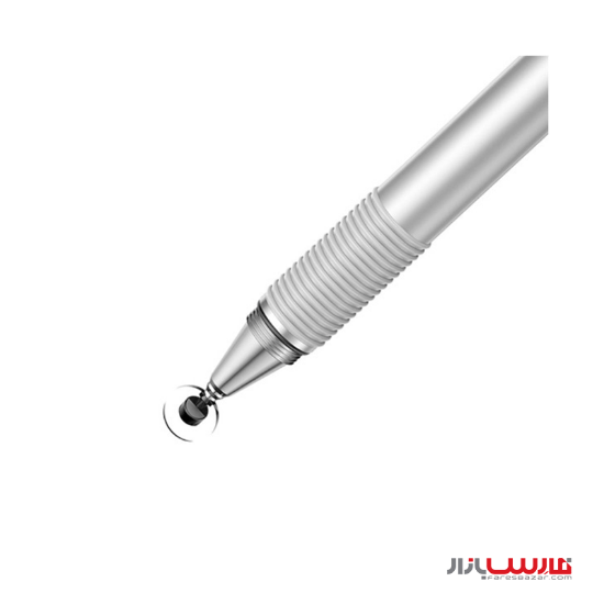 قلم لمسی بیسوس مدل Baseus ACPCL-0S Golden Cudgel Capacitive Stylus Pen Silver