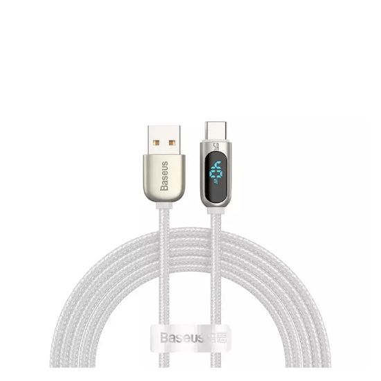 کابل ۲ متری USB به Type-C بیسوس مدل Baseus Display Fast Charging Data Cable CATSK