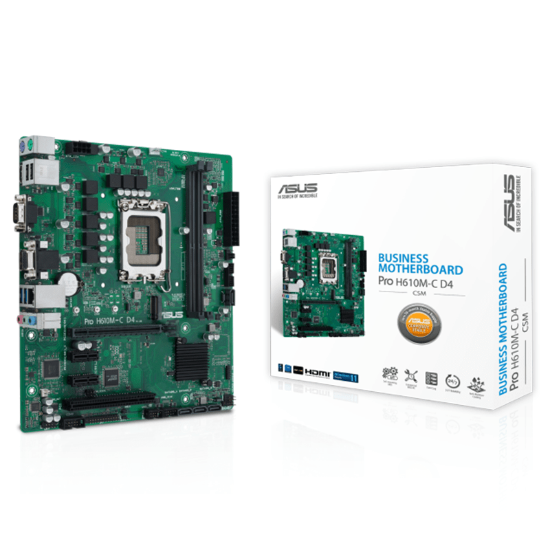 مادربرد ایسوس مدل Asus Pro H610M-C D4-CSM
