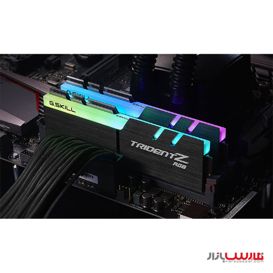 رم دسکتاپ دو کاناله جی اسکیل مدل Trident Z RGB DDR4 4000MHz CL17 ظرفیت ۳۲ گیگابایت