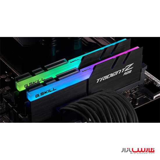 رم دسکتاپ دو کاناله جی اسکیل مدل Trident Z RGB DDR4 4000MHz CL17 ظرفیت ۳۲ گیگابایت