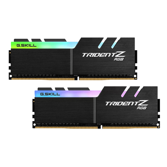 رم دسکتاپ دو کاناله جی اسکیل مدل Trident Z RGB 6000MHz CL32 ظرفیت ۶۴ گیگابایت