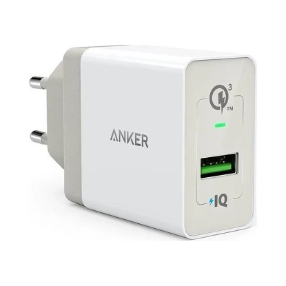 شارژر دیواری انکر مدل PowerPort+ 1 with Quick Charge 3.0-A2013L21