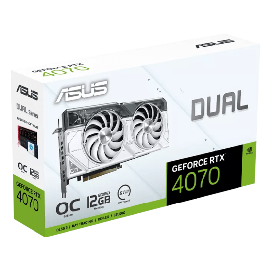کارت گرافیک ایسوس مدل ASUS Dual GeForce RTX 4070 OC Edition 12GB GDDR6X