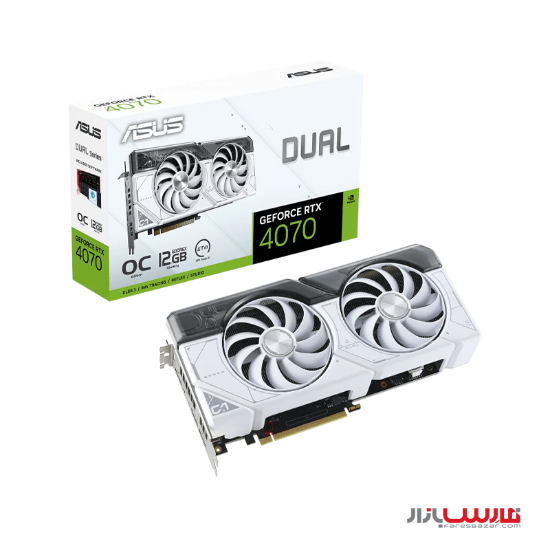 کارت گرافیک ایسوس مدل ASUS Dual GeForce RTX 4070 OC Edition 12GB GDDR6X