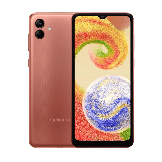گوشی سامسونگ مدل Samsung Galaxy A04 با ظرفیت ۶۴GB و رم ۴ گیگابایت
