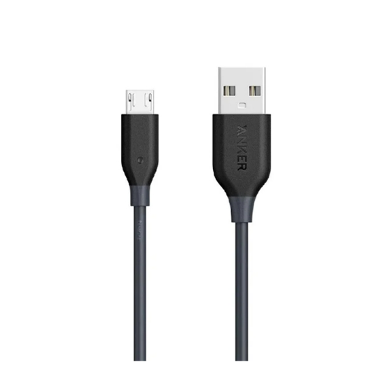 کابل ۹۰ سانتی‌متری Micro USB انکر مدل Anker PowerLine A8132
