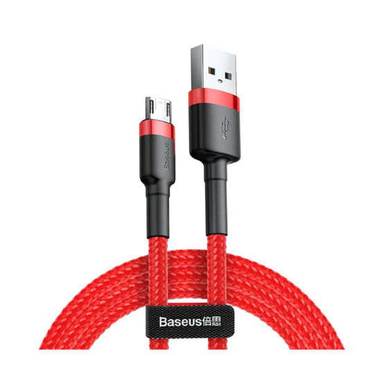کابل ۲ متری USB به micro USB بیسوس مدل Baseus Cafule Cable CAMKLF-C