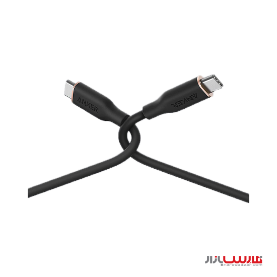 کابل ۹۰ سانتی‌متری USB-C به USB-C انکر مدل Anker Powerline III Flow A8552