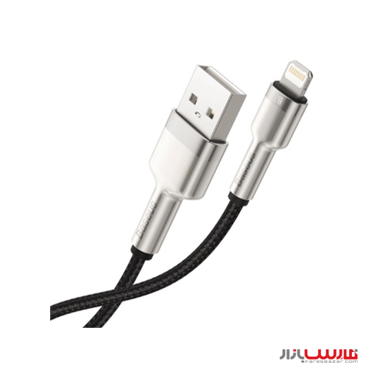 کابل ۱ متری USB به Lightning بیسوس مدل Baseus Cafule Series CALJK-A