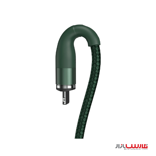 کابل ۱ متری USB به Lightning بیسوس مدل Baseus Zinc Magnetic Safe CALXC-K