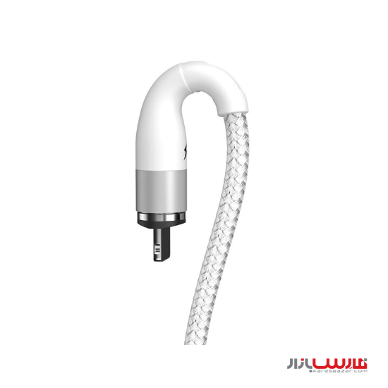 کابل ۱ متری USB به Lightning بیسوس مدل Baseus Zinc Magnetic Safe CALXC-K