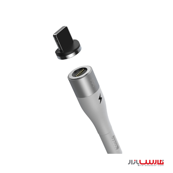کابل ۱ متری USB به Lightning بیسوس مدل Baseus Zinc Magnetic Safe CALXC-K