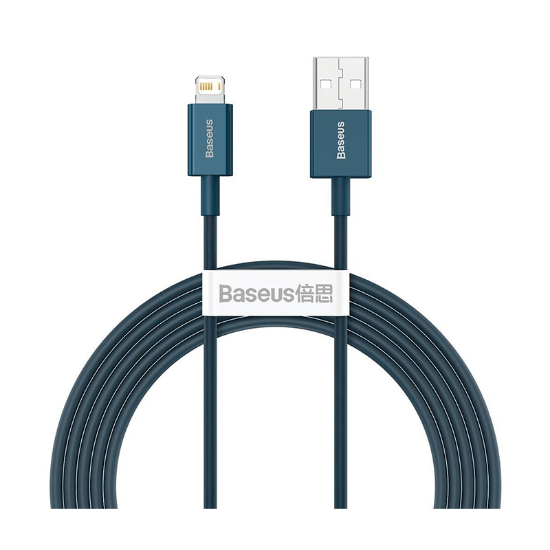 کابل ۲ متری USB به Lightning بیسوس مدل Baseus Superior Series Cable CALYS-C