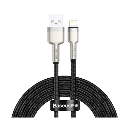 کابل ۲ متری USB به Lightning بیسوس مدل Baseus Cafule Series CALJK-B