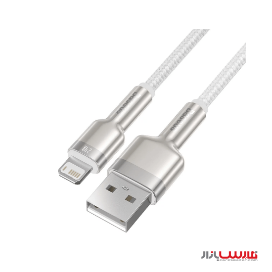 کابل ۲ متری USB به Lightning بیسوس مدل Baseus Cafule Series CALJK-B