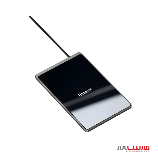 شارژر بی‌سیم ۱۵ واتی بیسوس مدل Baseus Card Ultra-thin Wireless Charger WX01B