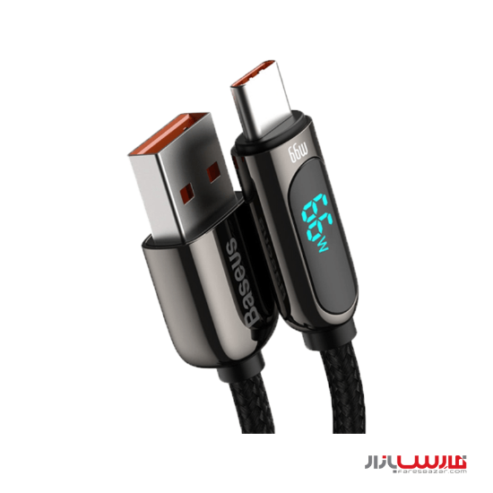 کابل ۱ متری USB به Type-C بیسوس مدل Baseus Display Fast Charging Data Cable CASX0200