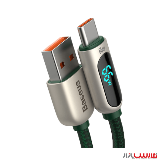 کابل ۱ متری USB به Type-C بیسوس مدل Baseus Display Fast Charging Data Cable CASX0200