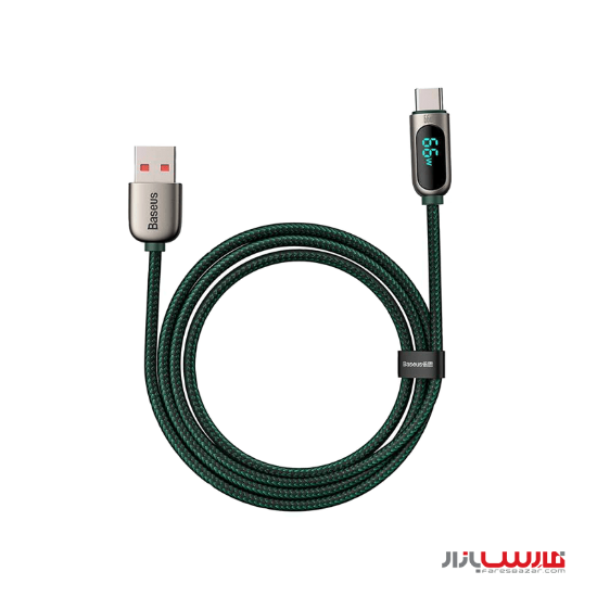 کابل ۲ متری USB به Type-C بیسوس مدل Baseus Display Fast Charging Data Cable CASX0201
