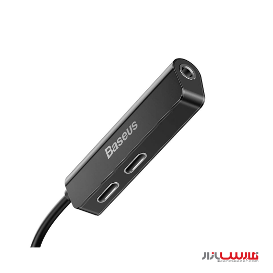 تبدیل لایتنینگ به جک ۳.۵ میلی متری و لایتنینگ بیسوس مدل Baseus 3-in-1 L52 CALL52