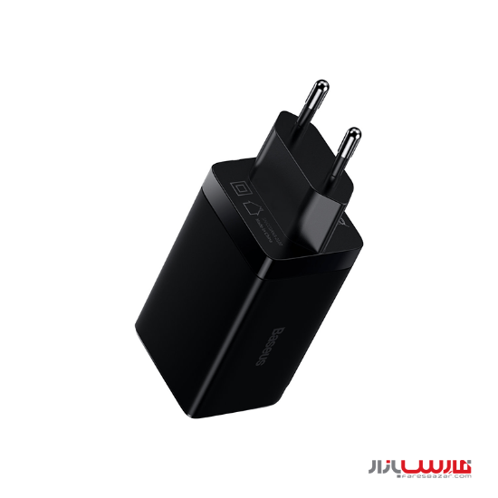 شارژر دیواری ۶۵ واتی بیسوس مدل Baseus GaN3 Pro Fast Charger CCGP0501 با کابل Type-C