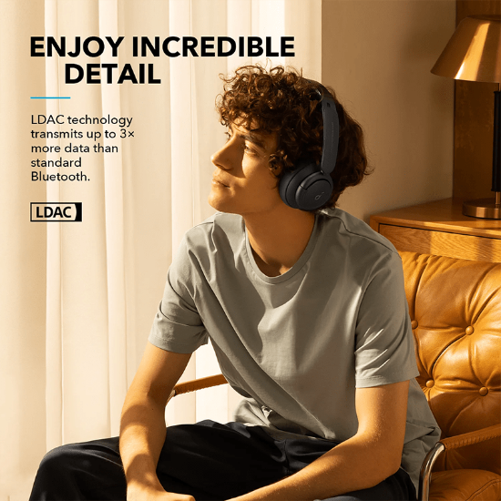 هدفون بیسیم انکر مدل SoundCore Life Q35 A3027