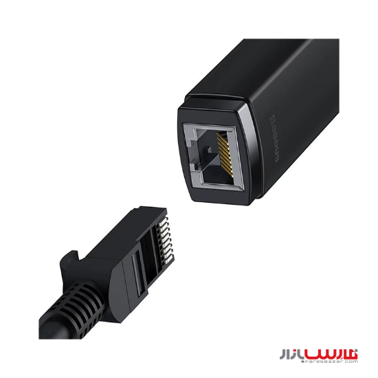 تبدیل USB به LAN بیسوس مدل Baseus Lite Series Ethernet Adapter USB-A to RJ45 WKQX000001