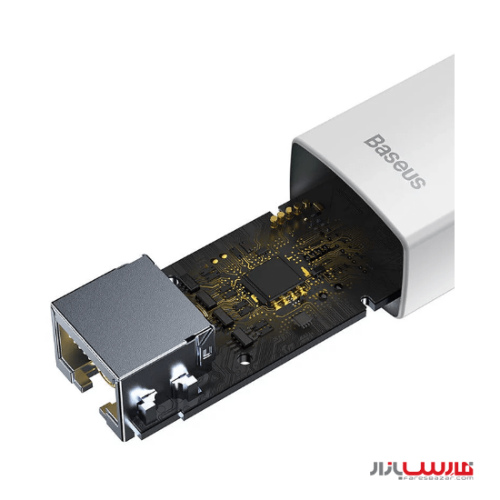 تبدیل USB به LAN بیسوس مدل Baseus Lite Series Ethernet Adapter USB-A to RJ45 WKQX000001
