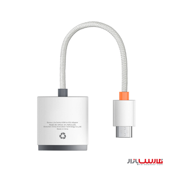 مبدل HDMI به VGA بیسوس مدل Baseus Lite Series Adapter WKQX010001